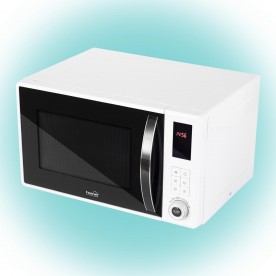 Mikrohullámú sütő, digitális, fehér, 800 W - HG MH 23